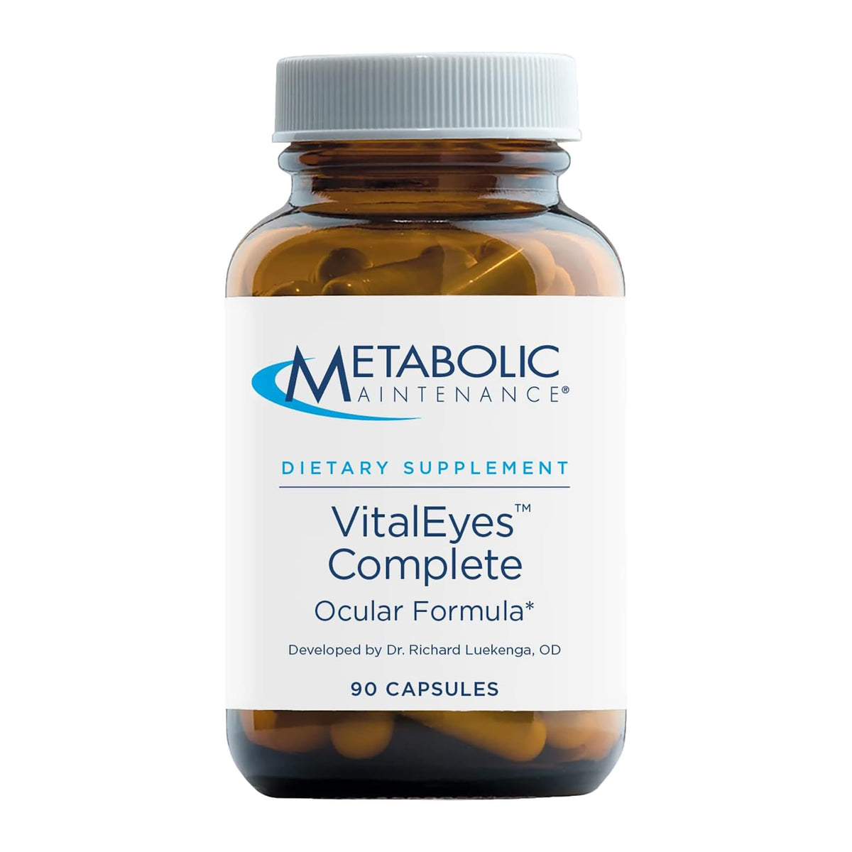 Metabolic Maintenance Vital Eyes Complete bottle front for daily eye support
