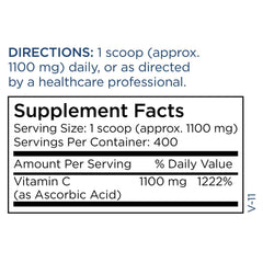 Product label emphasizes purity, potency, and third-party testing assurances.