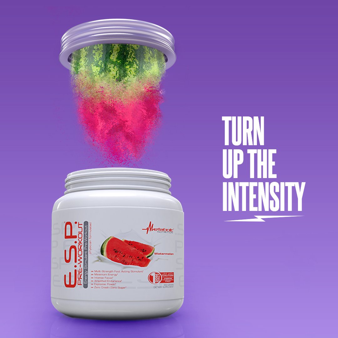 Metabolic Nutrition ESP bottle front view on a clean surface