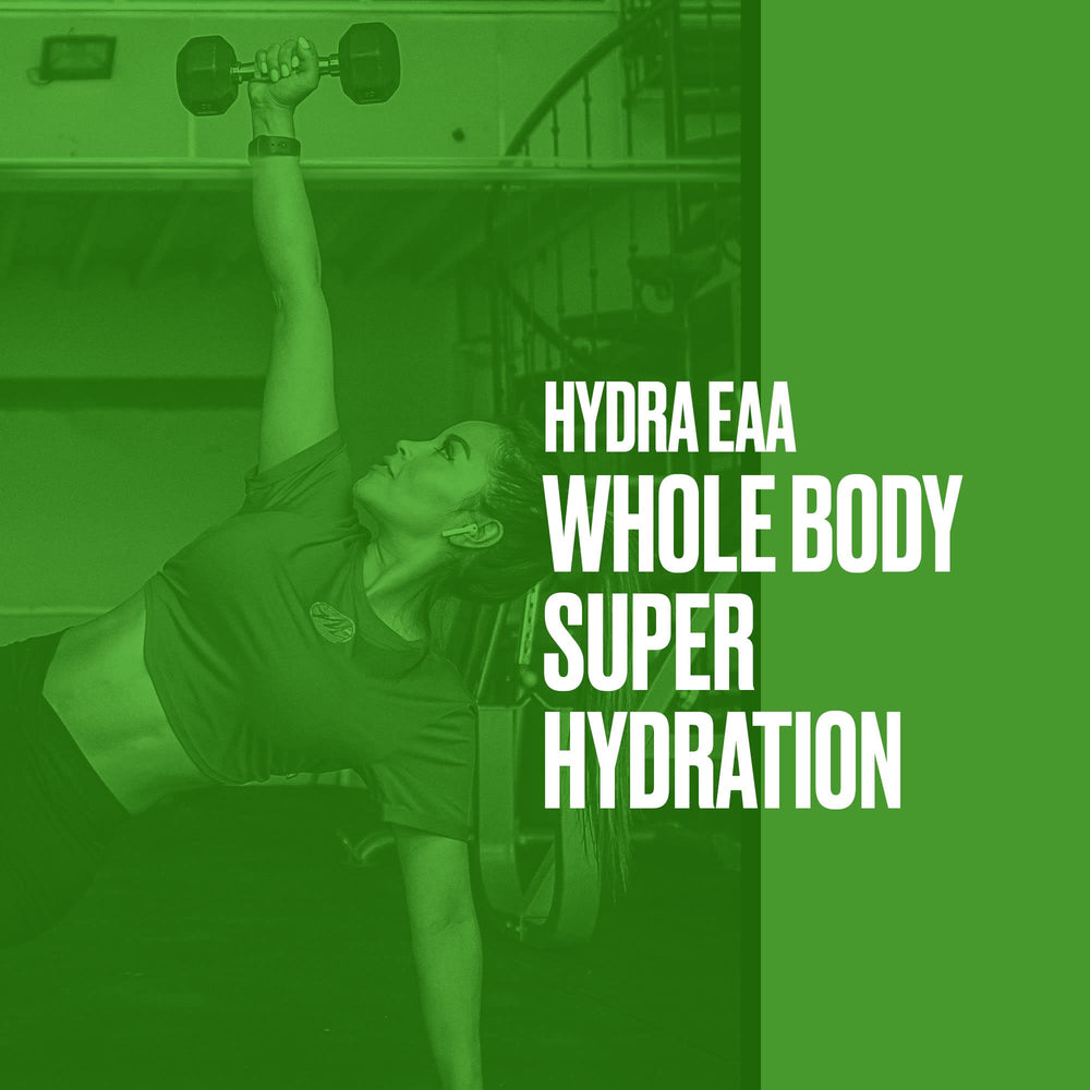 Metabolic Nutrition Hydra EAA dry mix dissolves quickly in water