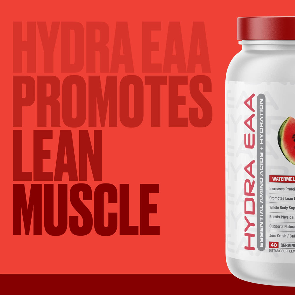 Metabolic Nutrition Hydra EAA fruit punch served in a glass for tasty hydration