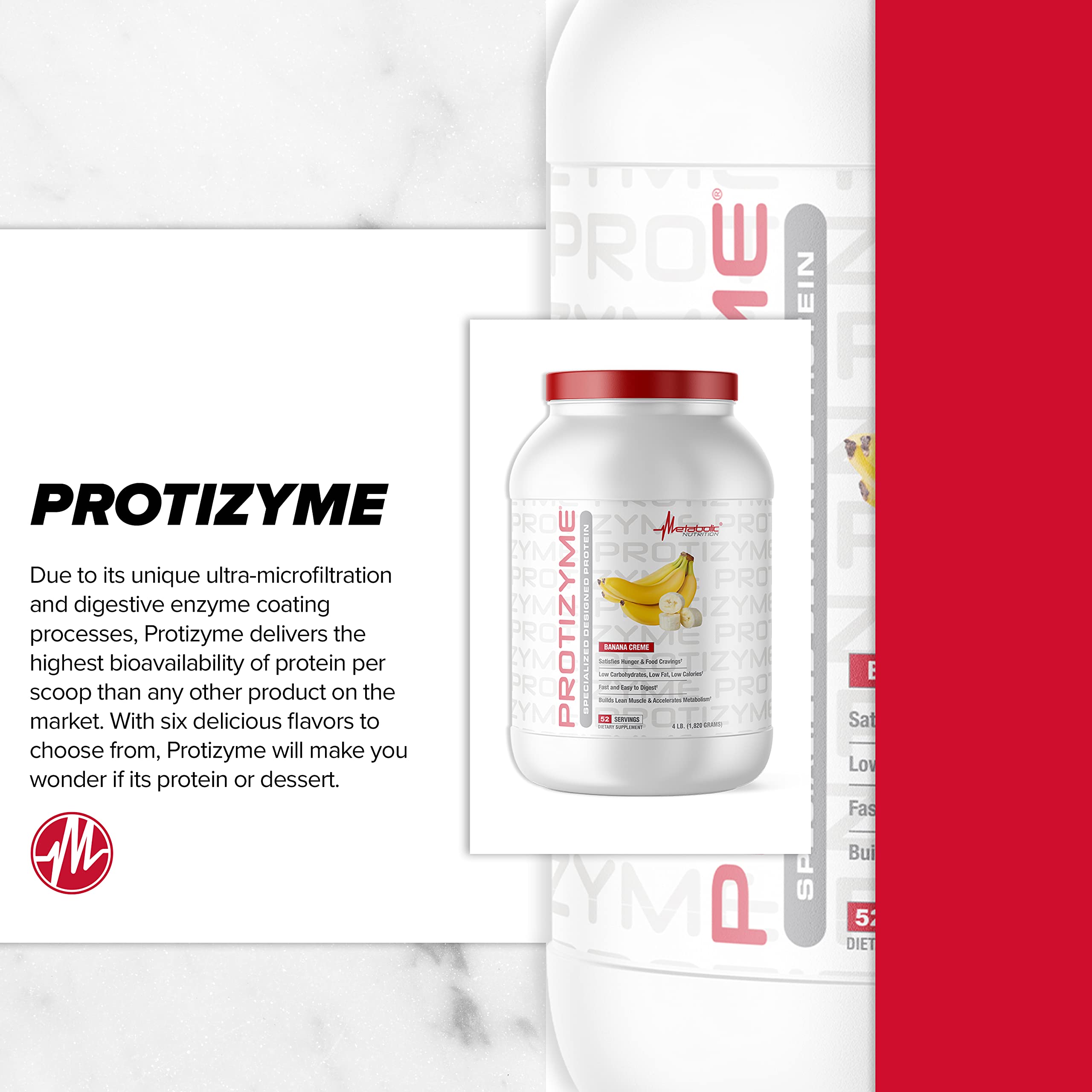 Protizyme whey protein powder being poured into a shaker for easy mixability.