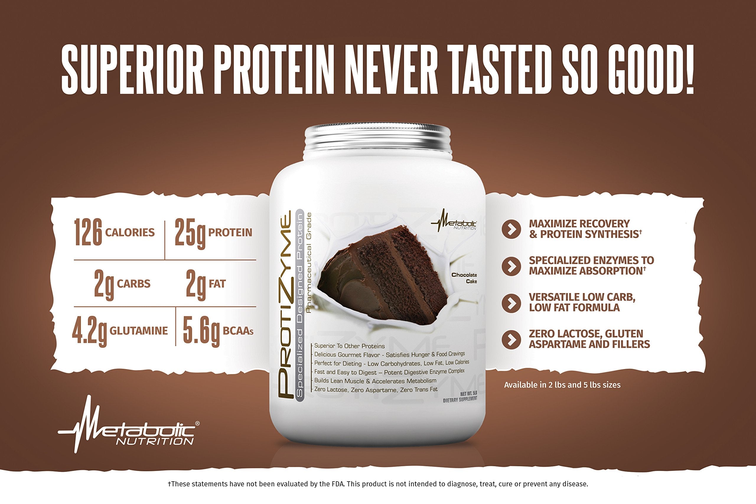 Protizyme label notes 24 vitamins and minerals for balanced nutrition