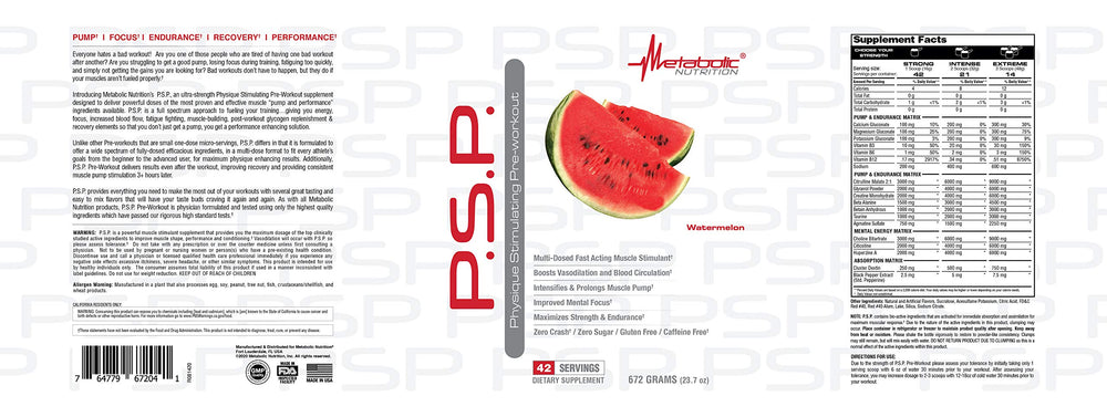 Scoop-dispense image showing easy, consistent dosing for P.S.P. physique