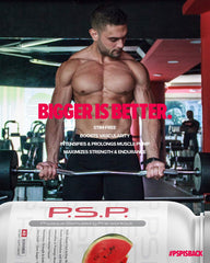 Metabolic Nutrition PSP preworkout prepared shake ready for training sessions.