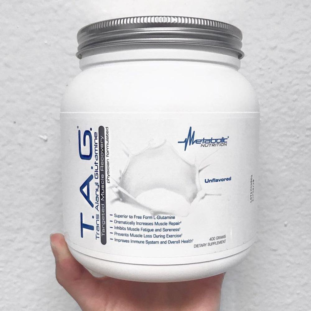 Metabolic Nutrition TAG clean-label formula with no gluten or lactose for clean fueling.