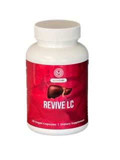 Metacure Revive LC bottle label close-up highlighting liposomal delivery for better absorption.