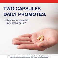 AdvaClear label close-up highlights methylated vitamins for detox support