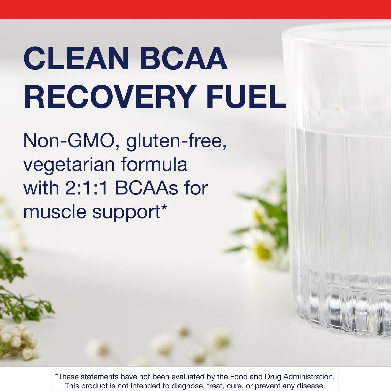 Metagenics BCAAs orange mango powder disperses smoothly in water