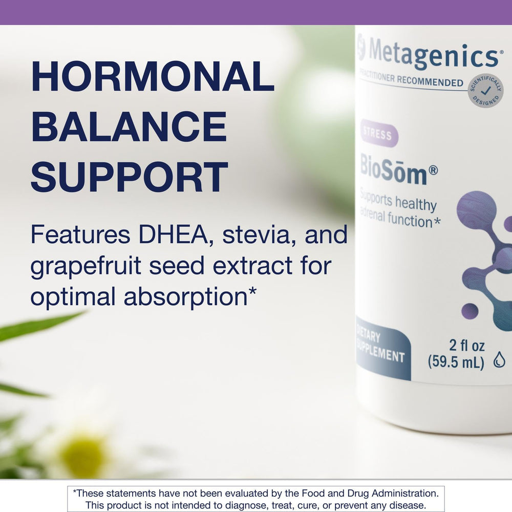 BioSom dropper dispensing DHEA for flexible dosing in use