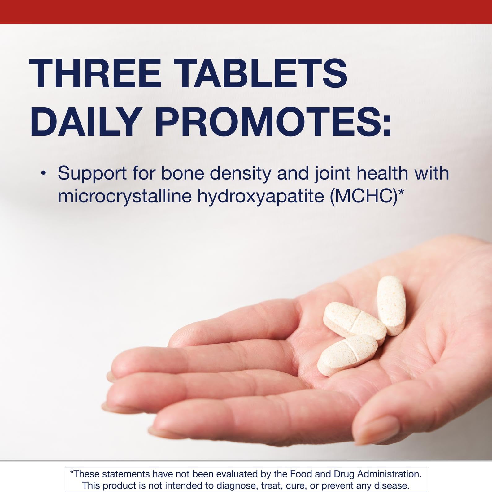 Close-up of Metagenics Bone Builder Active tablets for daily bone health support