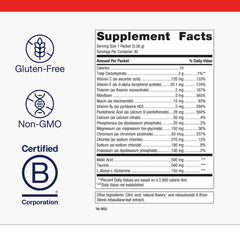 Metagenics Endura non-GMO gluten-free hydration packet for vegetarians.