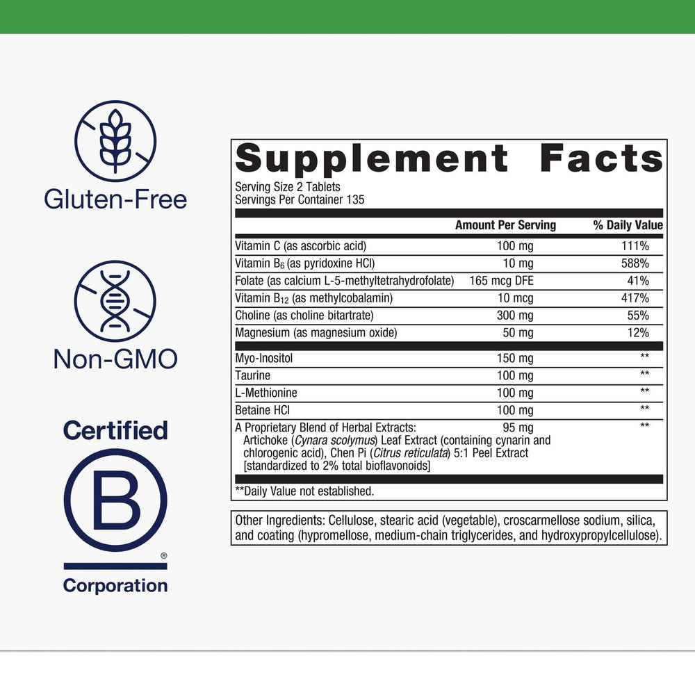 Metagenics Lipo-Gen label detail showcases clean, trusted formulation