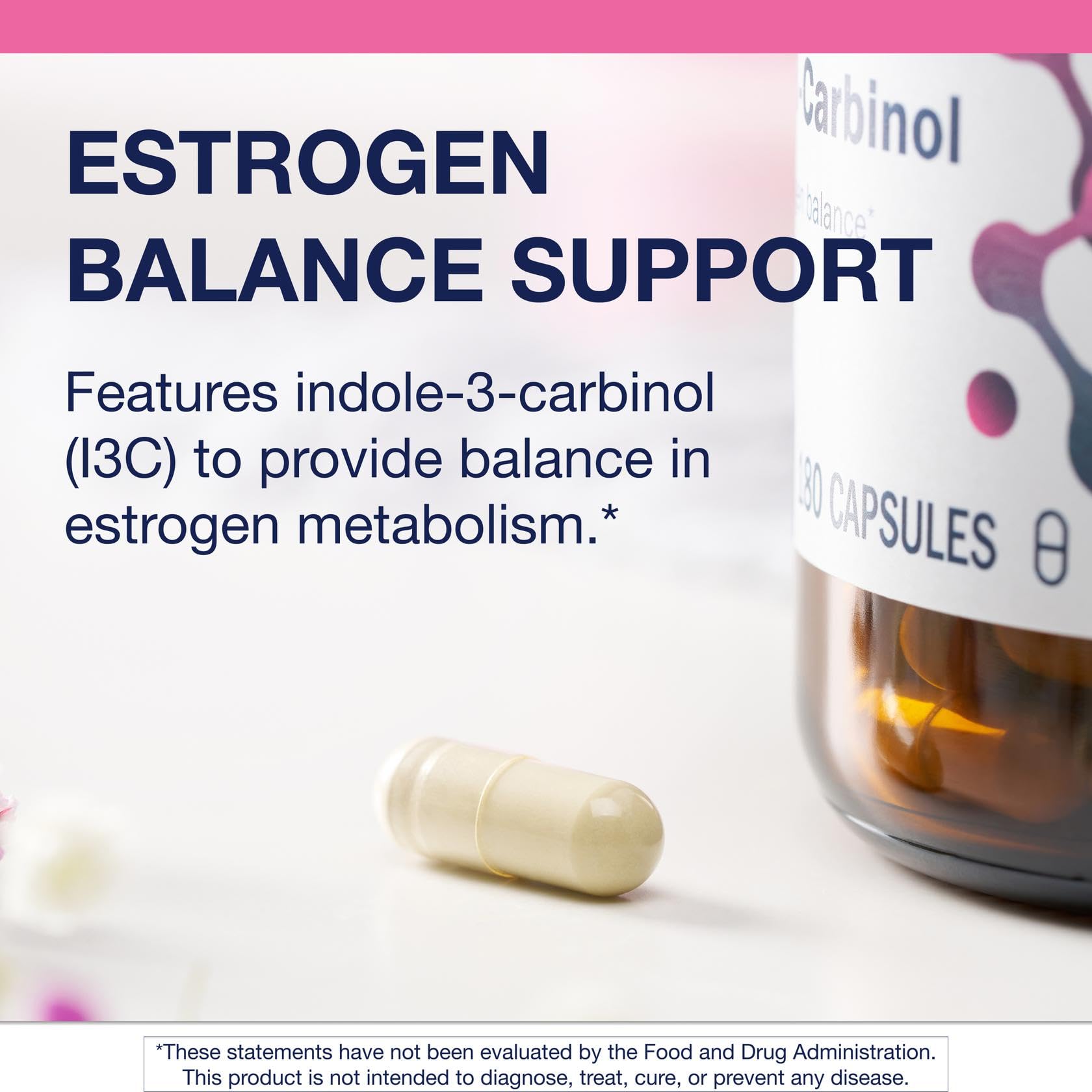 Metagenics Meta Indole-3-Carbinol label highlights antioxidant benefits