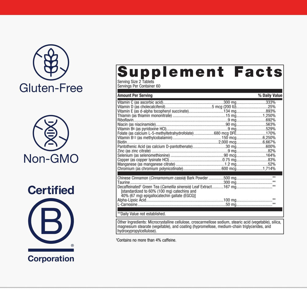 MetaGlycemX vitamin B12 methylcobalamin capsules provide essential nutrient support