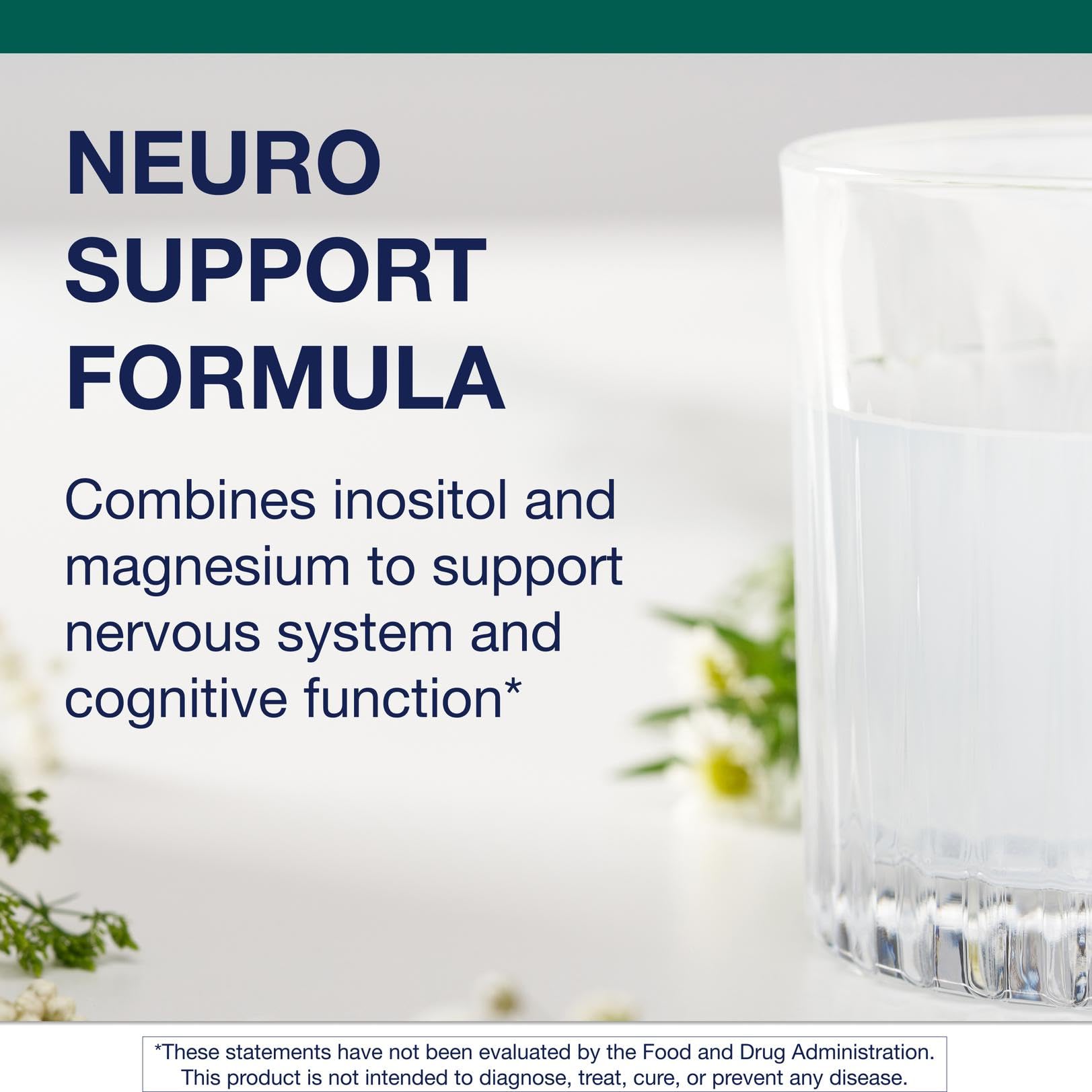 Metagenics Myo-Inositol Plus chelated magnesium detail highlights high-absorption mineral form.