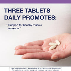 Metagenics MyoCalm Plus capsules close-up illustrating the herbal blend for relaxation.