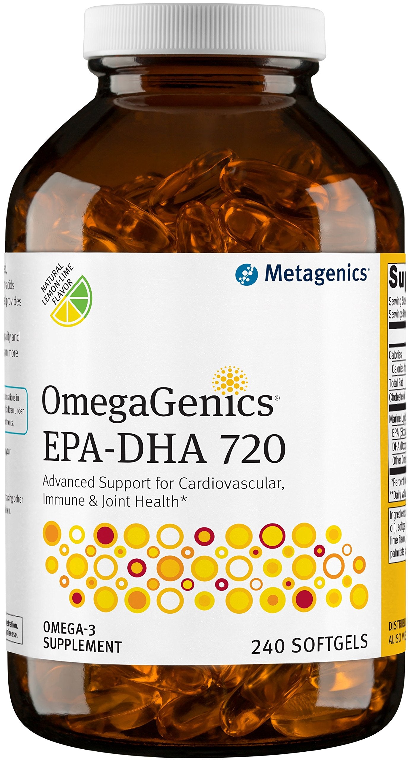 Metagenics OmegaGenics sustainably sourced cold-water fish symbolizing responsible omega-3 use
