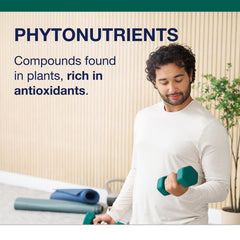 Label on Metagenics PhytoMulti emphasizing Mediterranean-inspired phytonutrients
