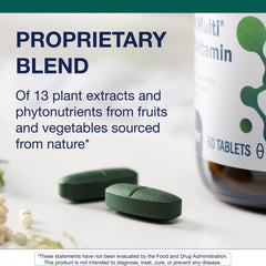 Visual of Metagenics PhytoMulti phytonutrient blend suggesting antioxidant support.