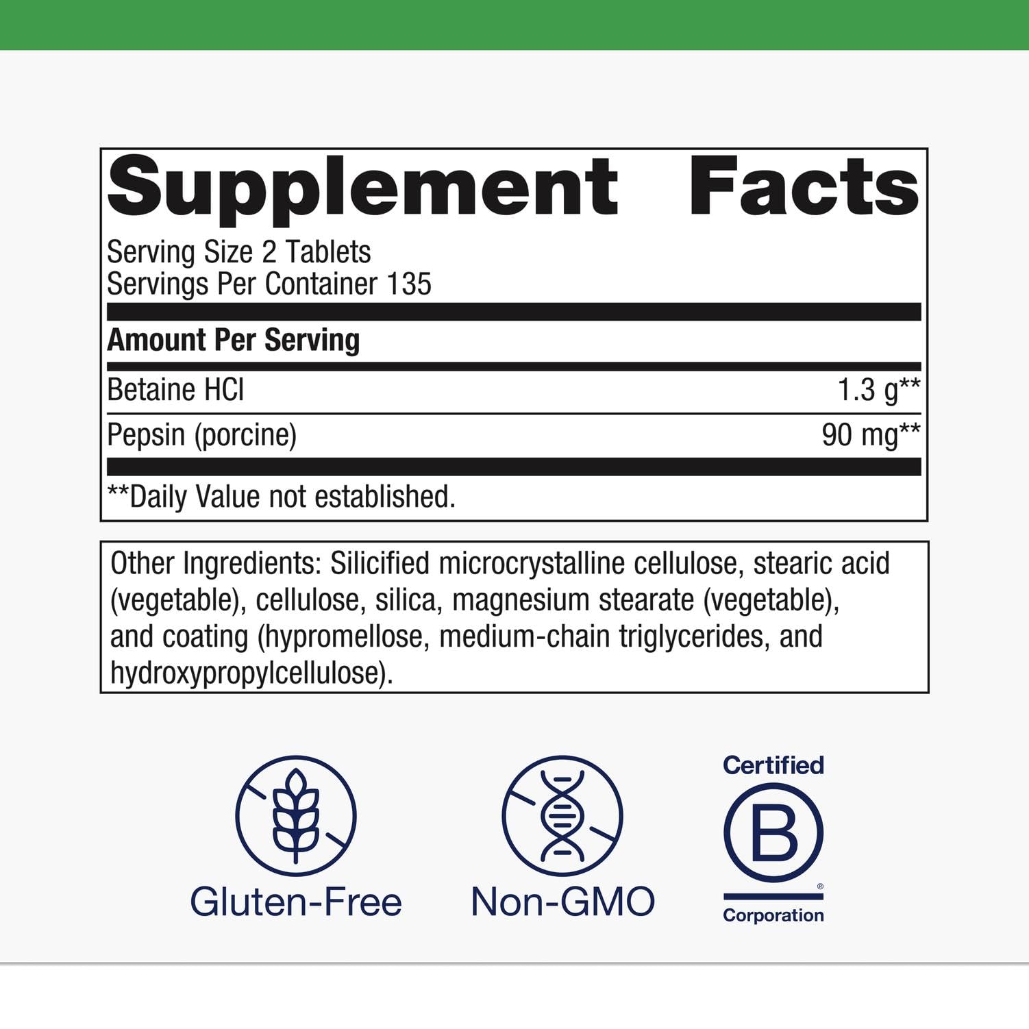 Metagenics SpectraZyme bottle pour showing easy-to-swallow capsules.