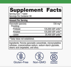 Metagenics SpectraZyme bottle cap closeup demonstrating capsule design and clarity