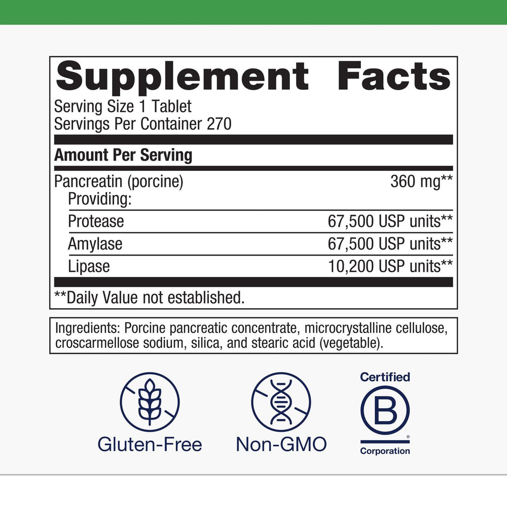 Metagenics SpectraZyme packaging demonstrates packaging integrity and traceable potency