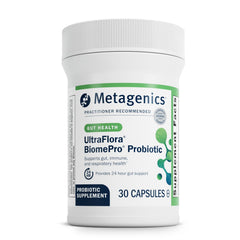 Metagenics UltraFlora BiomePro bottle front for daily gut support