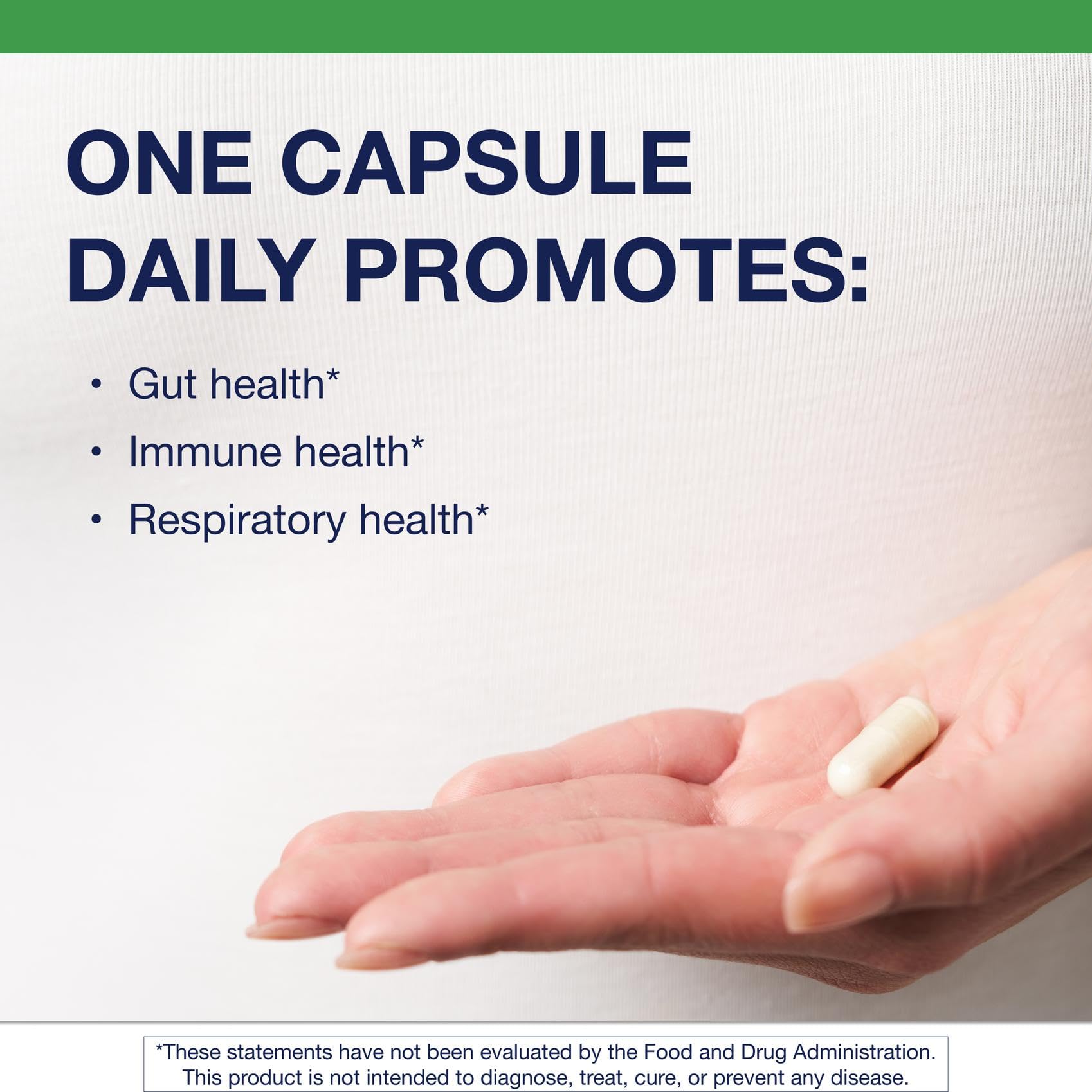 Metagenics UltraFlora BiomePro capsules close-up for convenience