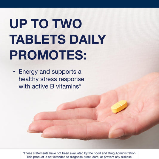 Metagenics B-Complex supports energy metabolism with folate and B vitamins for daily use.