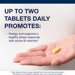 Metagenics B-Complex supports energy metabolism with folate and B vitamins for daily use.