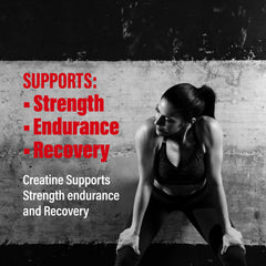 METALIFE creatine monohydrate bottle back displays label and serving info
