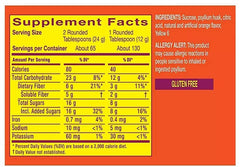 Metamucil daily-use scoop enables convenient measurement.