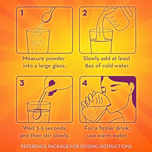Metamucil Fizzy Fiber Metabolism vitamins C & D hint immune health