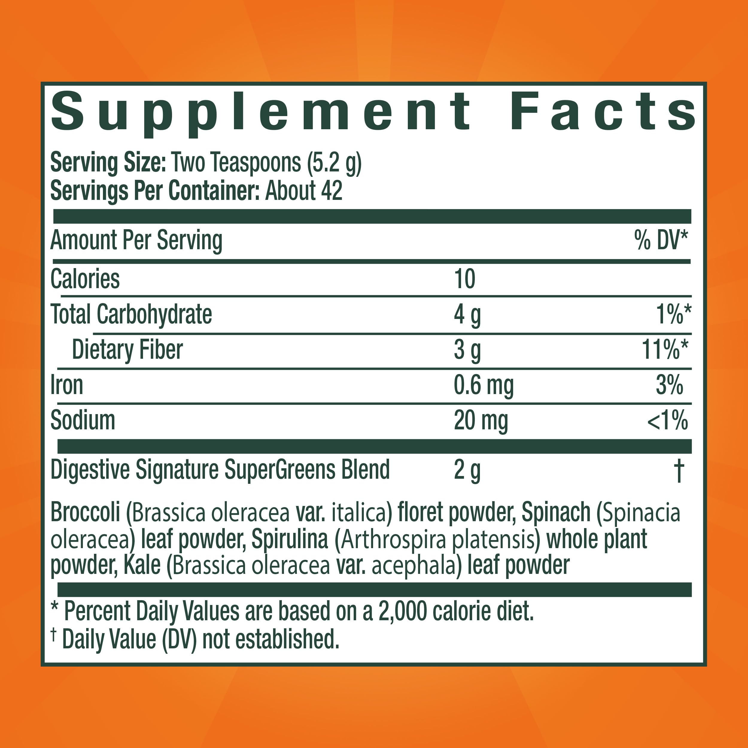 Metamucil Greens kiwi apple flavor showcases tasty fiber option.