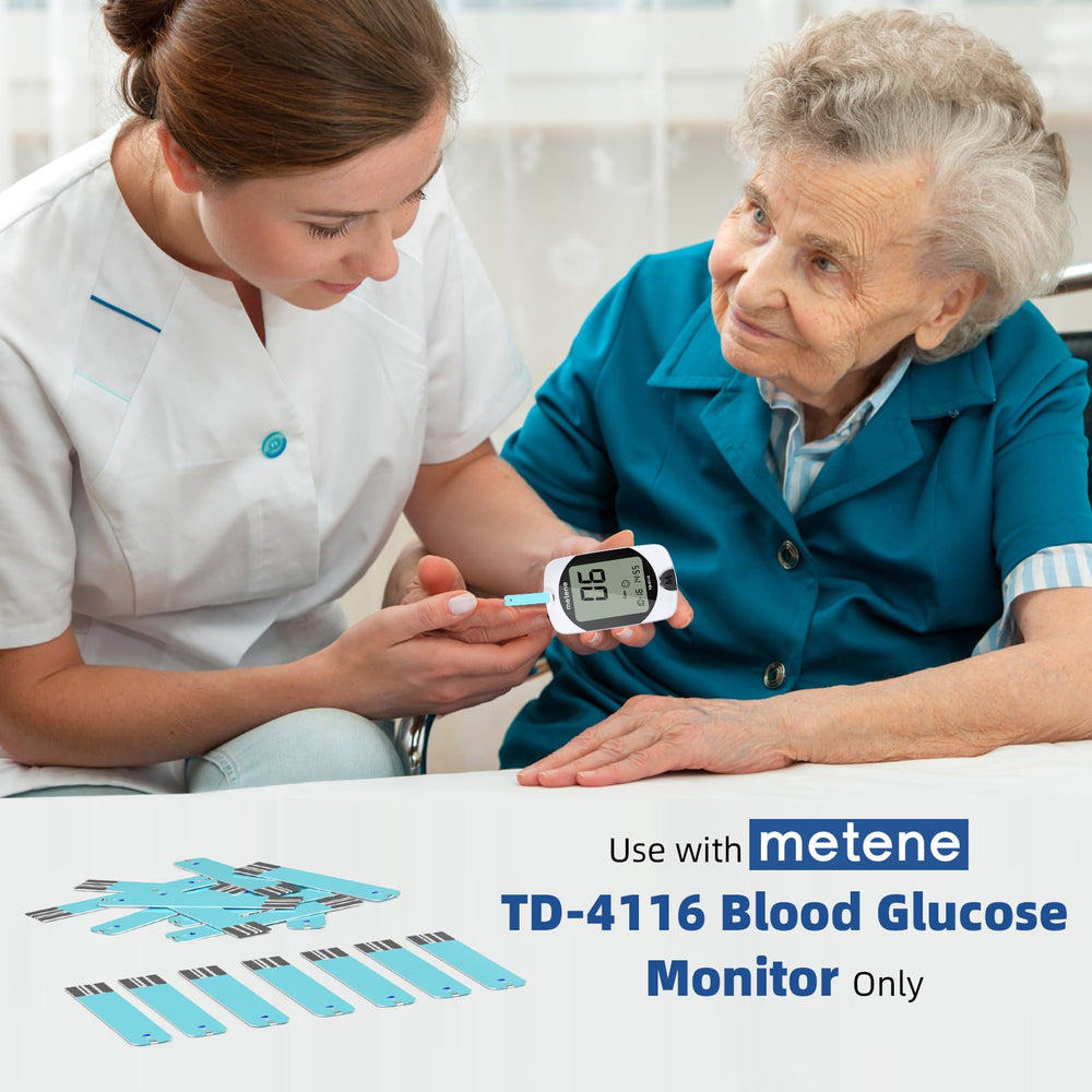Metene TD-4116 vial kept closed after removing strips to preserve quality