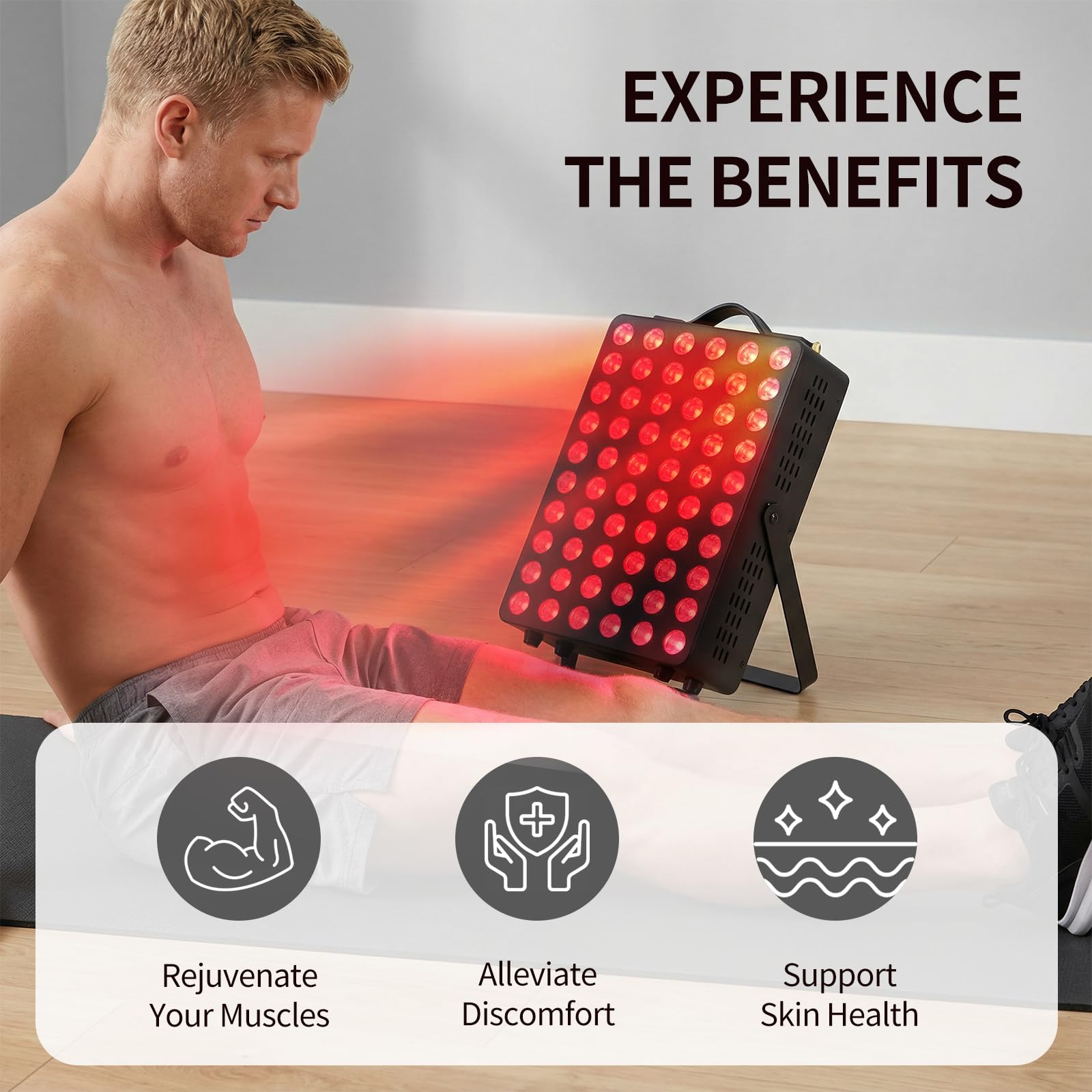 METIKO uses 660nm and 850nm wavelengths for surface and deeper reach