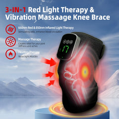 METIKO knee brace with LED indicators showing active modes