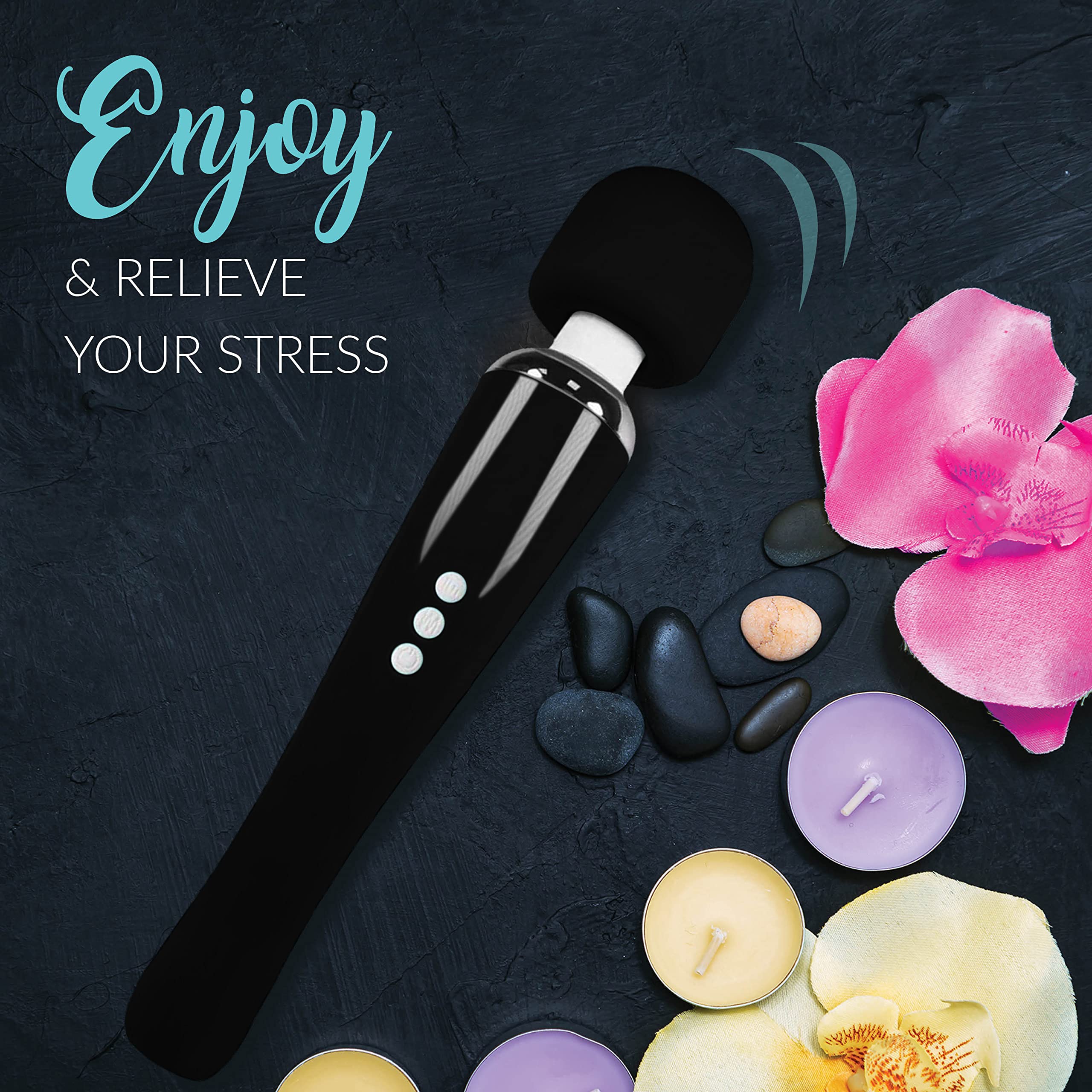 Metooka USB rechargeable design enables portable use anywhere.