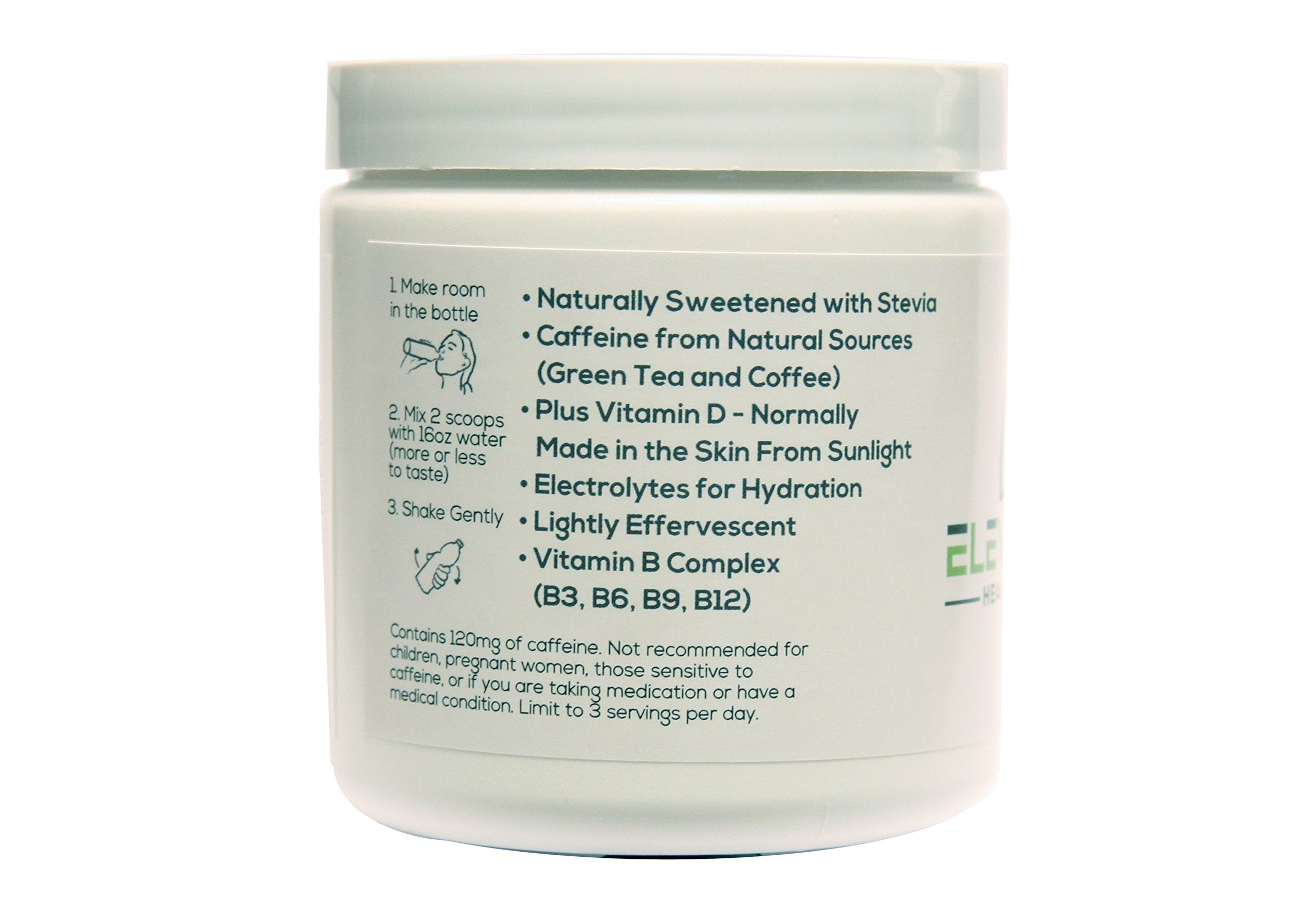 Mettle Energy scoop dissolving powder demonstrates easy preparation and convenience.