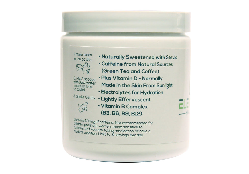 Mettle Energy scoop dissolving powder demonstrates easy preparation and convenience.
