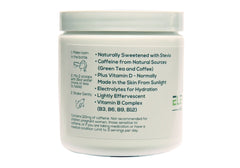 Mettle Energy scoop dissolving powder demonstrates easy preparation and convenience.