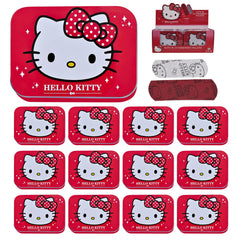Mevsim Store Hello Kitty red plaster tin with kid-friendly first aid design.