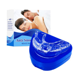 MFANBLAS anti-snore mouthpiece with travel case for on-the-go use