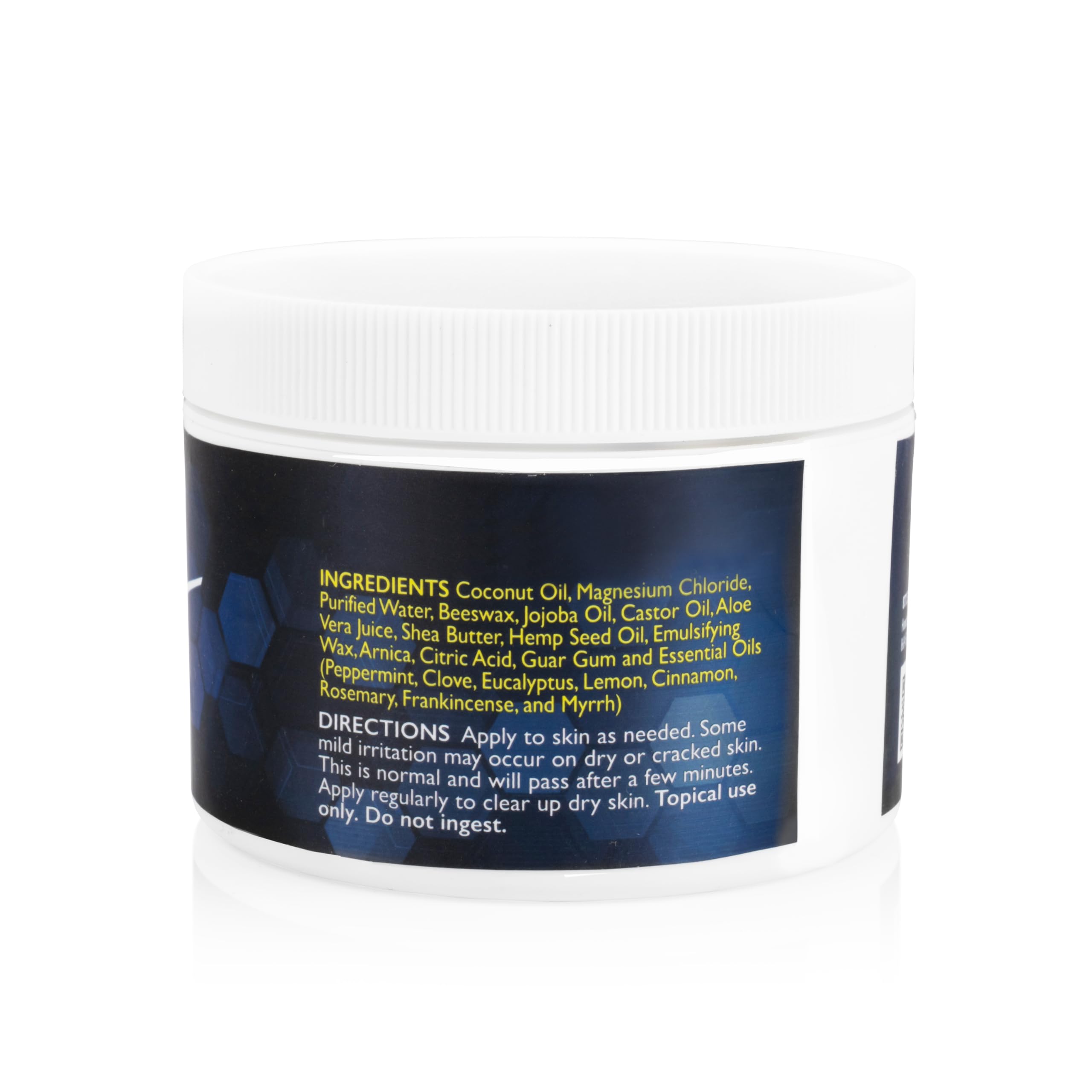 MagneSport balm applied to the shoulder area for tight muscle relief.