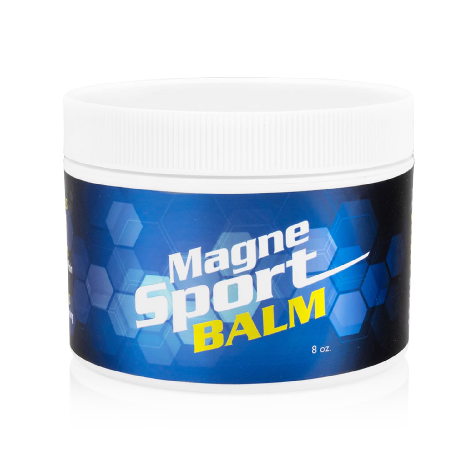 MG12 MagneSport balm jar front view for targeted athletic recovery.