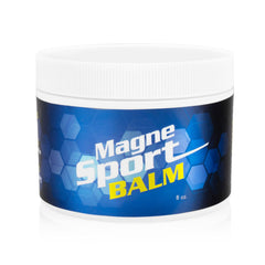 MG12 MagneSport balm jar front view for targeted athletic recovery.