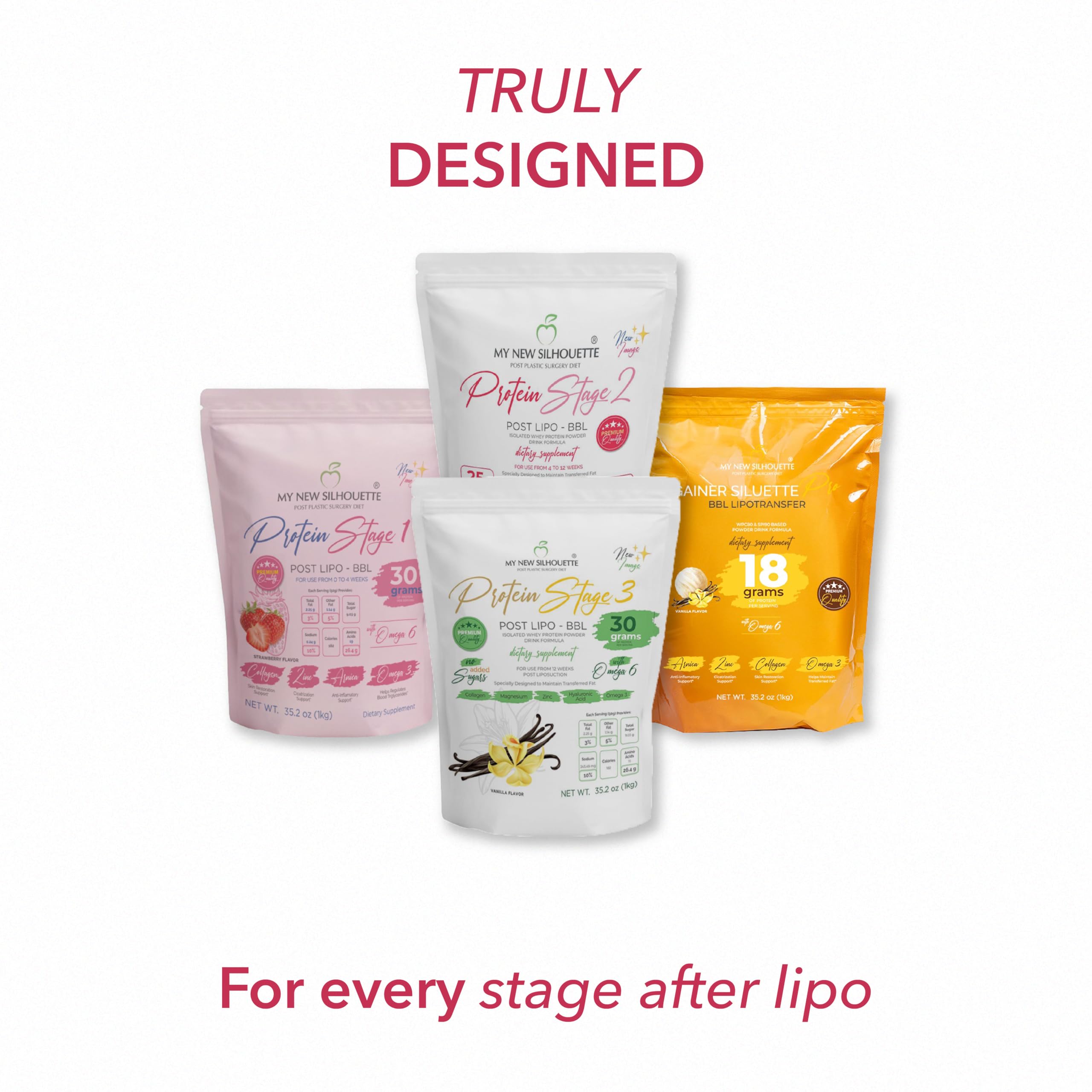 MI NUEVA SILUETA strawberry-flavor image invites everyday protein enrichment opportunity