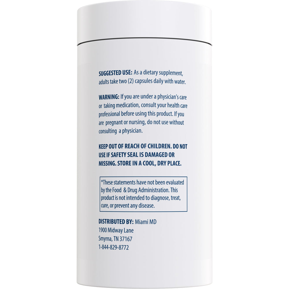 MiamiMD Total Beauty Matrix collagen capsules closeup for daily wellness