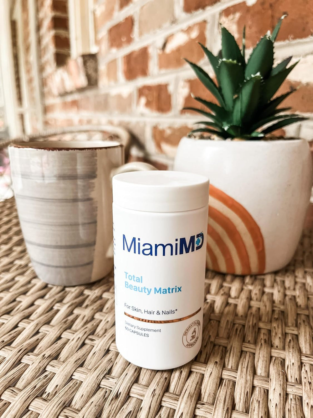 MiamiMD Total Beauty Matrix collagen packaging with cruelty-free formula